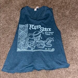 Vintage Blue Tank Top